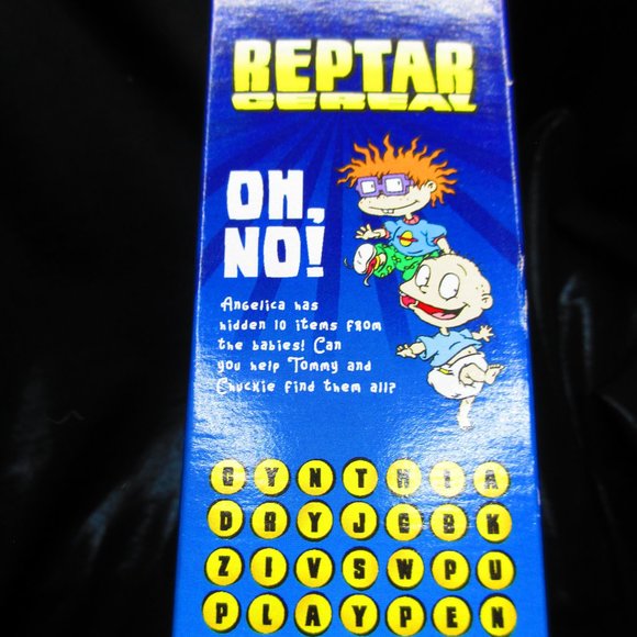 BRAND NEW Rugrats Reptar Cereal BOX 2016 FYE Exclusive Nickelodeon Nick Rare - Picture 3 of 9